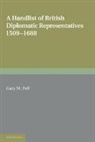Gary M. Bell, Bell Gary M. - Handlist of British Diplomatic Representatives