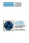 Joseph Mendola, Joseph (University of Nebraska Mendola, Mendola Joseph - Goodness and Justice
