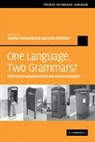 G¿nter Rohdenburg, Gunter Schluter Rohdenburg, Gunther Rohdenburg, Gunter Rohdenburg, Günter Rohdenburg, Gunther Rohdenburg... - One Language, Two Grammars?
