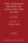 G E Mingay, G. E. Mingay, Gordon E. Mingay, G E Mingay, G. E. Mingay, Joan Thirsk - Agrarian History of England and Wales 2 Part Paperback Set: Volume