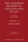 H E Hallam, H. E. Hallam, H. E. (University of Western Australia Hallam, H. E. Hallam, Joan Thirsk - Agrarian History of England and Wales: Volume 2, 1042-1350