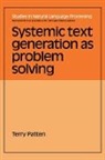 Terry Patten, Patten Terry - Systemic Text Generation As Problem Solving