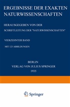 N Schriftleitung der "Naturwissens, NA Schriftleitung der "Naturwissens, Schriftleitung der "Naturwissenschaften", NA Schriftleitung der "Naturwissenschaften" - Ergebnisse der Exakten Naturwissenschaften