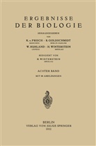 K Frisch, K v Frisch, K. V. Frisch, K.v. Frisch, Goldschmidt, R Goldschmidt... - Ergebnisse der Biologie