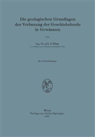 J Stiny, J. Stiny - Die Geologischen Grundlagen der Verbauung der Geschiebeherde in Gewässern