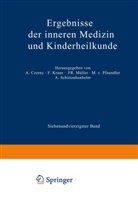 M Pfaundler, M v Pfaundler, M. V. Pfaundler, A Schittenhelm, A. Schittenhelm, A. Czerny... - Ergebnisse der Inneren Medizin und Kinderheilkunde