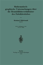 Reinhard Hildebrandt - Mathematisch-graphische Untersuchungen über die Rentabilitätsverhältnisse des Fabrikbetriebes