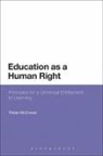 Tristan McCowan - Education as a Human Right