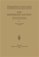 Otto Mann, Kar Jaspers, Karl Jaspers - Der Moderne Dandy