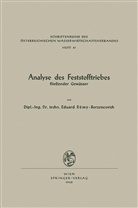 Eduard Remy-Berzencovich, Eduard Rémy-Berzencovich - Analyse des Feststofftriebes fließender Gewässer