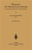 Hans Ertel - Elemente der Operatorenrechnung mit geophysikalischen Anwendungen