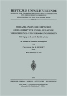 R. Herget, Herget, R Herget, R. Herget - Verhandlungen der Deutschen Gesellschaft für Unfallheilkunde Versicherungs- und Versorgungsmedizin