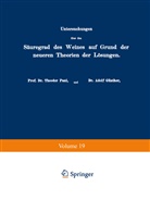 Adolf Günther, Theodo Paul, Theodor Paul, Rober Otzen, Robert Otzen - Untersuchungen über den Säuregrad des Weines auf Grund der neueren Theorien der Lösungen
