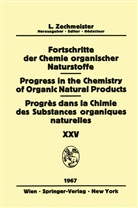 P Ashurst, P R Ashurst, P. R. Ashurst, Bohlmann, F Bohlmann, F. Bohlmann... - Progress in the Chemistry of Organic Natural Products / Fortschritte der Chemie Organischer Naturstoffe / Progrès dans la Chimie des Substances Organiques Naturelles. Vol.25