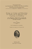 F Heller, F. Heller, Florian Heller - Beiträge zur Geologie und Paläontologie des Tertiärs und des Diluviums in der Umgebung von Heidelberg