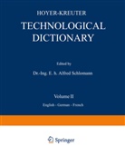 Hoyer, N Hoyer, NA Hoyer, Kreuter, N Kreuter, Na Kreuter... - Technological Dictionary