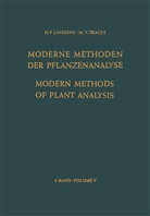 Biemann, K Biemann, K. Biemann, N Boardman, N K Boardman, N. K. Boardman... - Modern Methods of Plant Analysis / Moderne Methoden der Pflanzenanalyse