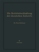 NA Schlösser, Peter Schlösser - Die Betriebsbuchhaltung der chemischen Industrie