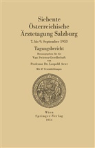 Leopol Arzt, Leopold Arzt - Siebente Österreichische Ärztetagung Salzburg