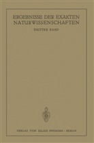 Schriftleitun der 'Naturwissenschaften', Schriftleitung der 'Naturwissenschaften', NA Schriftleitung der "Naturwissenschaften", Schriftleitung der »Naturwissenschaften« - Ergebnisse der Exakten Naturwissenschaften