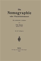 Fritz Krauss - Die Nomographie oder Fluchtlinienkunst
