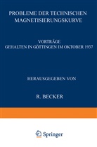 R. Becker, H. Lange, K. J. Sixtus, Becker, R Becker, R. Becker - Probleme der Technischen Magnetisierungskurve