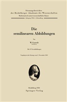 W Graeub, W. Graeub - Die semilinearen Abbildungen