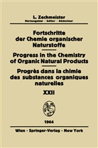 R. T. Aplin, G. Billek, J. F. Grove, L. Zechmeister - Fortschritte der Chemie Organischer Naturstoffe / Progress in the Chemistry of Organic Natural Products / Progrès dans la Chimie des Substances Organiques Naturelles