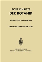 Erwi Bünning, Erwin Bünning, Hein Ellenberg, Heinz Ellenberg, Karl Esser, Karl u a Esser... - Fortschritte der Botanik
