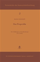 H Schmidt, H. Schmidt, Hans Schmidt - Das Properdin