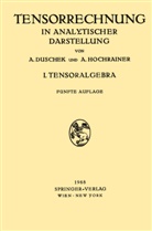 Adalber Duschek, Adalbert Duschek, August Hochrainer - Grundzüge der Tensorrechnung in Analytischer Darstellung