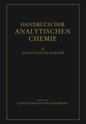 K. Lang, R. Klement, Robert Klement - Elemente der Fünften Hauptgruppe - Phosphor Bestimmung der Phosphorsäure im Biologischen Material