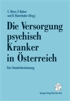Friederik Hafner, Friederike Hafner, Hartmann Hinterhuber, Ullrich Meise - Die Versorgung psychisch Kranker in Österreich