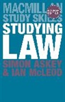 Simon Askey, Simon Mcleod Askey, Ian McLEod - Studying Law
