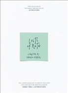 Shaun Usher, Shau Usher, Shaun Usher - Lists of Note