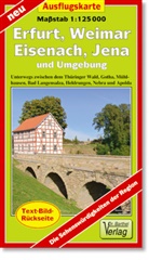 Doktor Barthel Karten: Doktor Barthel Karte Erfurt, Weimar, Eisenach, Jena und Umgebung