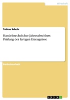 Tobias Scholz - Handelsrechtlicher Jahresabschluss: Prüfung der fertigen Erzeugnisse