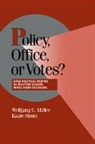 Wolfgang C. M¿ller, Wolfgang C. (Universitat Wien Muller, Wolfgang C. Strom Muller, Robert H. Bates, Peter Lange, Wolfgang C. Muller... - Policy, Office, Or Votes?