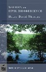Henry D. Thoreau, Henry David/ Levin Thoreau - Walden And Civil Disobedience