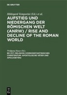 Wolfgan Haase, Wolfgang Haase, Hildegard Temporini - Aufstieg und Niedergang der römischen Welt - 27/1: Religion (Vorkonstantinisches Christentum: Apostolische Väter und Apologeten)
