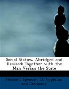 D. Appleton And Company, Herbert Spencer - Social Statics, Abridged and Revised; to