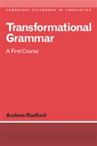 Radford Andrew, Andrew Radford, Andrew (University of Essex) Radford, S. R. Anderson - Transformational Grammar