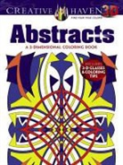 Dover, Brian Johnson - Creative Haven 3-D Abstracts Coloring Book