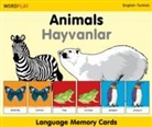 Milet, Milet Publishing, Milet Publishing Ltd, Hakan San Bortecin - Language Memory Cards Animals Englishtur