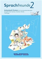 Andrea Knöfler, Heike Schindler, Heike Wessel, Katri Junghänel, Susann Kelch, Susanne Kelch... - Sprachfreunde, Ausgabe Süd (2015): Sprachfreunde - Sprechen - Schreiben - Spielen - Ausgabe Süd (Sachsen, Sachsen-Anhalt, Thüringen) - Neubearbeitung 2015 - 2. Schuljahr