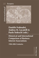 Daniele Fraboulet, Danièle Fraboulet, Danièle Fraboulet-Rousselier, Andrea M. Locatelli, Andrea Maria Locatelli, Paolo Tedeschi - Historical and International Comparison of Business Interest Associations