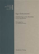Winfrie Schulze, Winfried Schulze - Ego-Dokumente