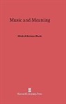 Elizabeth Robinson Woods - Music and Meaning
