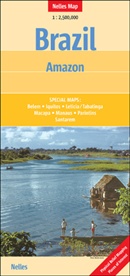Günte Nelles, Günter Nelles - Nelles Maps: Brazil Amazon  1: 2 500 000