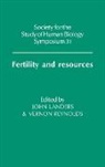 John (University College London) Reynolds Landers, John N. Reynolds Landers, Society for the Study of Human Biology, John Landers, Vernon Reynolds - Fertility and Resources